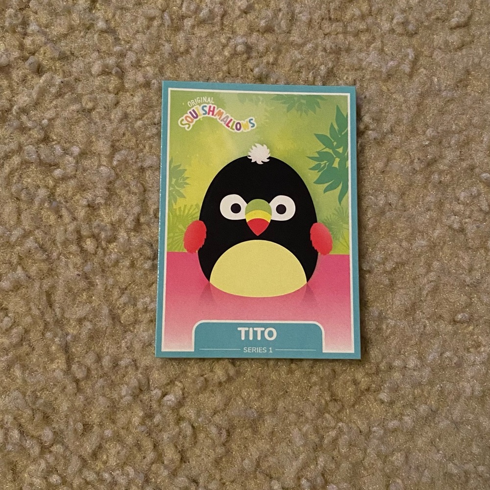 Tito Squishmallow Trading Card